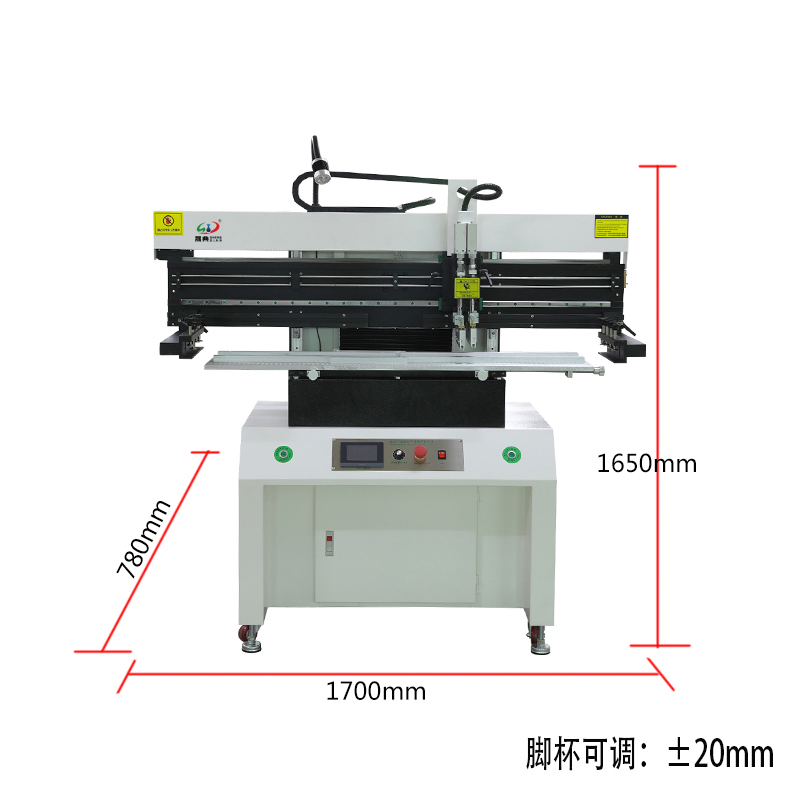 smt設備LEYU樂魚錫膏印刷機